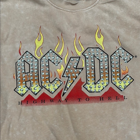 AC/DC Graphic  Sweater - Size Medium - Picture 3 of 4